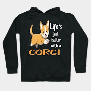 Life'S Just Better With a Corgi (205) Hoodie